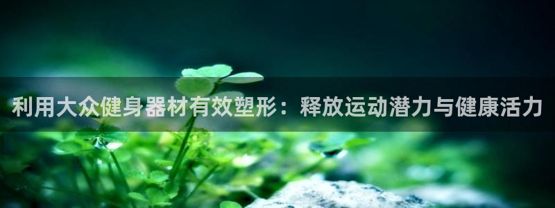 征途国际集团官网首页网址：利用大众健身器材有效塑形：释放运动