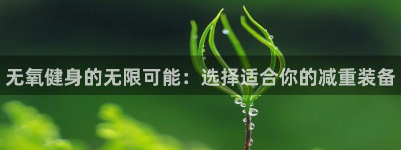 征途国际娱乐代理怎么样：无氧健身的无限可能：选择适合你的减重
